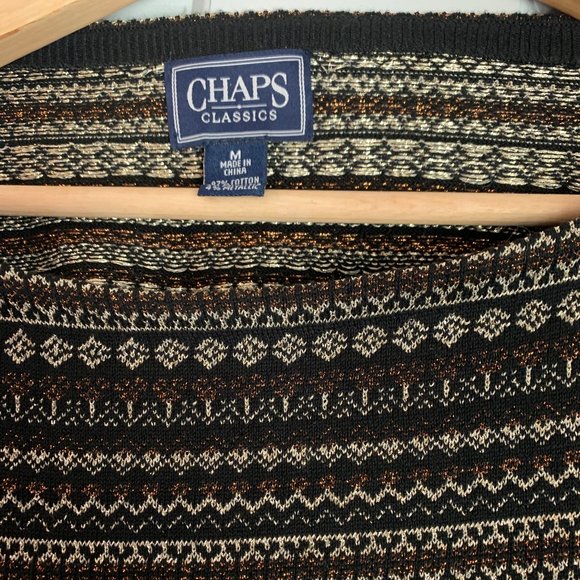 CHAPS Classics, Women's Medium Spring Time Sweater - Picture 5 of 7